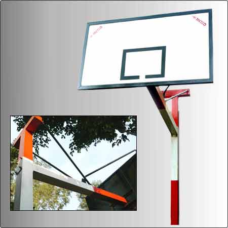 Basket Ball Poles and Boards