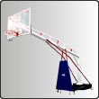 Basket Ball Movable Pole No 8001