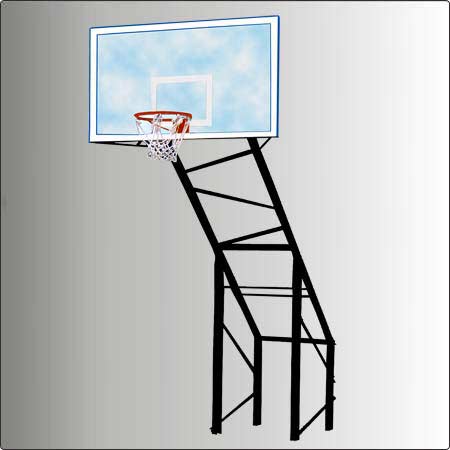 Basket Ball Pole Single Channel System